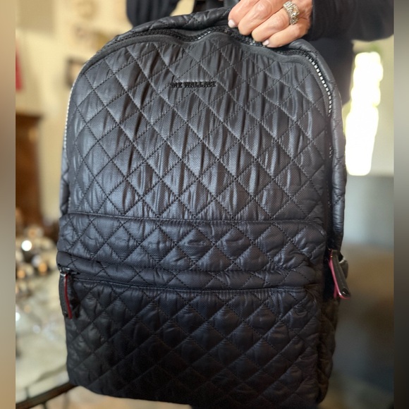 MZ WALLACE "Metro Deluxe" backpack in quilted nylon - Picture 1 of 6